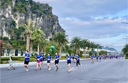 Giải Marathon Quốc tế Di sản Vịnh Hạ Long chính thức trở lại​
