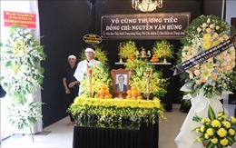 Lễ tang Phó Chủ nhiệm Ủy ban Kiểm tra Trung ương Nguyễn Văn Hùng