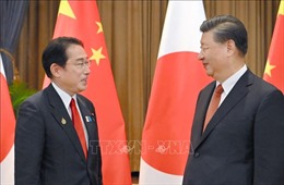 Cuộc gặp đầu tiên giữa lãnh đạo Nhật Bản và Trung Quốc trong gần 3 năm qua