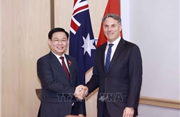 Chủ tịch Quốc hội Vương Đình Huệ tiếp Phó Thủ tướng, Bộ trưởng Quốc phòng Australia
