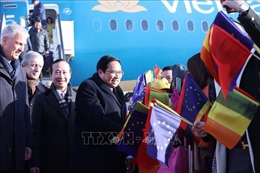 Thủ tướng Phạm Minh Chính tới Brussels dự Hội nghị ASEAN - EU và thăm chính thức Bỉ