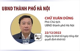 Khởi tố Phó Chủ tịch UBND TP Hà Nội Chử Xuân Dũng