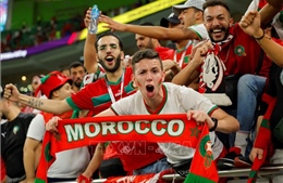 Thế giới Arab vỡ òa với chiến tích của đội tuyển Maroc