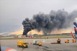Nổ xe chở xăng tại sân bay Nga gây nhiều thương vong