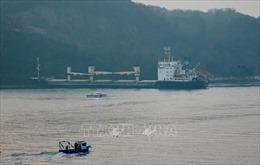 Tàu chở hàng từ Ukraine mắc cạn ở eo biển Bosphorus