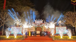 Đón bằng công nhận Lễ hội Cổ Loa là Di sản văn hóa phi vật thể quốc gia