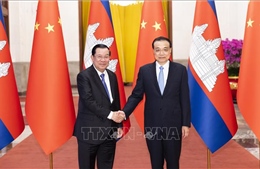 Thủ tướng Trung Quốc hội đàm với Thủ tướng Campuchia