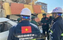 Người dân Thổ Nhĩ Kỳ cảm kích trước nỗ lực tìm kiếm cứu nạn của đoàn Bộ Quốc phòng Việt Nam