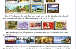 Thi sưu tập và tìm hiểu tem bưu chính về Tổ quốc Việt Nam