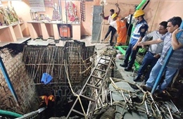 Sập giếng cổ tại Ấn Độ, ít nhất 12 người thiệt mạng