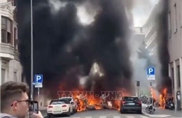 Vụ nổ ở Milan khiến một số tòa nhà phải sơ tán