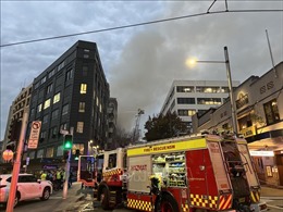 Hỏa hoạn lớn tại một tòa nhà di sản ở trung tâm Sydney