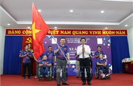 Đoàn thể thao người khuyết tật Việt Nam xuất quân tham dự ASEAN Para Games 12