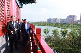 Thủ tướng Phạm Minh Chính thăm Khu mới Hùng An, tỉnh Hà Bắc, Trung Quốc