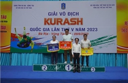 Giải vô địch Kurash quốc gia lần thứ V: TP Hồ Chí Minh đạt Nhất toàn đoàn