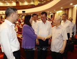 Tổng Bí thư Nguyễn Phú Trọng chủ trì Hội nghị sơ kết một năm hoạt động của Ban Chỉ đạo cấp tỉnh về phòng, chống tham nhũng, tiêu cực