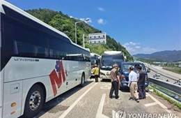 Đâm xe liên hoàn tại Hàn Quốc khiến 82 người bị thương
