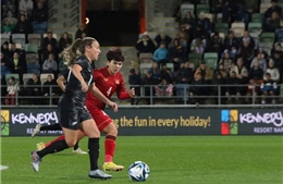 Đội tuyển nữ Việt Nam thất bại trong trận giao hữu với New Zealand