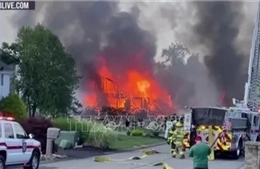 Nổ gây cháy nhà lan rộng tại Mỹ, ít nhất 4 người thiệt mạng