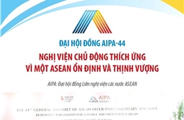 Đại hội đồng AIPA-44: Nghị viện chủ động thích ứng vì một ASEAN ổn định và thịnh vượng