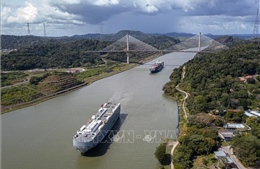 Kênh đào Panama gia hạn biện pháp hạn chế tàu thuyền đến ngày 2/9