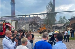 Nổ tại nhà máy cơ khí - quang học gần Moskva, 45 người bị thương
