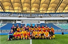 Đội tuyển nữ Việt Nam thua đáng tiếc 0-1 trước Uzbekistan