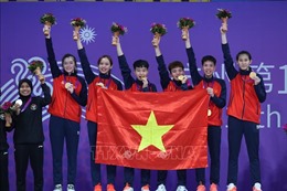 ASIAD 2023: Cầu mây nữ đem về HCV thứ hai cho Đoàn Thể thao Việt Nam