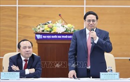 Thủ tướng Phạm Minh Chính làm việc với Đại học Quốc gia TP Hồ Chí Minh