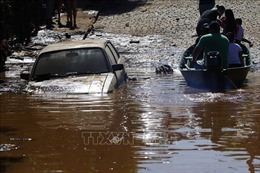 Ít nhất 6 người tử vong do lũ lụt và lở đất ở miền Nam Brazil