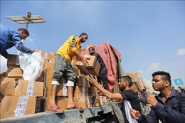 Cộng đồng quốc tế tích cực viện trợ nhân đạo cho người dân Gaza