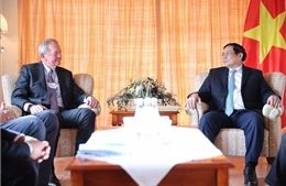 Thủ tướng Chính phủ Phạm Minh Chính tiếp lãnh đạo một số tập đoàn, doanh nghiệp lớn