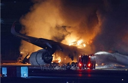 Vụ tai nạn tại sân bay Haneda: 5 thành viên Lực lượng Bảo vệ bờ biển Nhật Bản đã tử vong