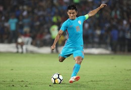Asian Cup 2023: Sunil Chhetri - chân sút châu Á ghi nhiều bàn nhất cho ĐTQG