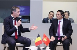 Thủ tướng Phạm Minh Chính gặp Thủ tướng Bỉ Alexander De Croo