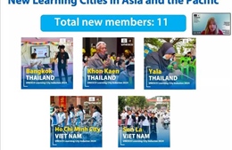 TP Hồ Chí Minh và Sơn La là thành viên &#39;Mạng lưới thành phố học tập toàn cầu&#39;