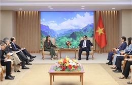 Thủ tướng Phạm Minh Chính tiếp Bộ trưởng Bộ Ngoại giao, Ngoại thương và Tôn giáo Argentina