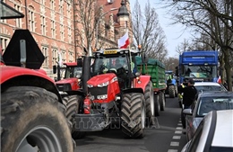 Nông dân Ba Lan biểu tình quy mô lớn trên toàn quốc