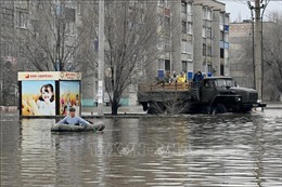 Khoảng 13.000 người ở tỉnh Kurgan (Nga) phải sơ tán do lũ lụt