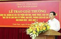 Đồng chí Bùi Huy Vĩnh làm Ủy viên Thường trực Ban Thường vụ Tỉnh ủy Vĩnh Phúc