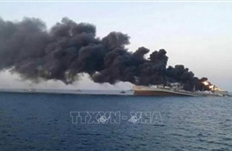 Chìm tàu thương mại tại Biển Đỏ sau các vụ tấn công của Houthi