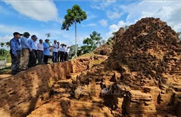 Nhiều phát hiện quan trọng khi khai quật di tích quốc gia Tháp đôi Liễu Cốc