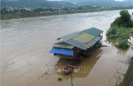 Sông Hồng xuất hiện lũ lớn nhất từ đầu mùa mưa