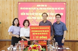 100% trường học ở Lạng Sơn đã dạy và học trở lại sau bão