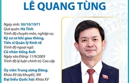 Ủy viên Ủy ban Thường vụ Quốc hội, Tổng thư ký Quốc hội, Chủ nhiệm Văn phòng Quốc hội Lê Quang Tùng