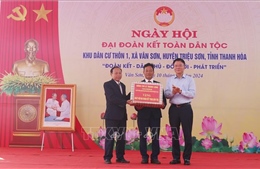 Ngày hội Đại đoàn kết toàn dân tộc tại Thanh Hóa