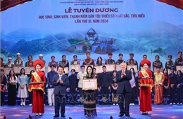 Tuyên dương 125 học sinh, sinh viên, thanh niên dân tộc thiểu số tiêu biểu