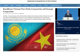 Chuyến thăm lịch sử của Tổng Bí thư Tô Lâm tới Kazakhstan và Azerbaijan thu hút truyền thông quốc tế