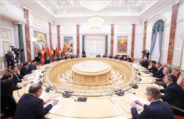 Tổng Bí thư Tô Lâm hội đàm với Tổng thống Belarus