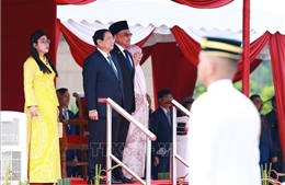 Lễ đón chính thức Thủ tướng Phạm Minh Chính thăm Malaysia